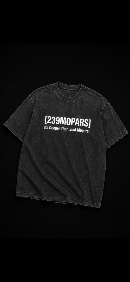 [239MOPARS] Oversized T-Shirt